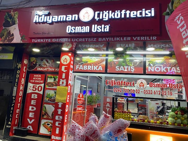 Meşhur Adıyaman Çiğköftecisi Osman Usta