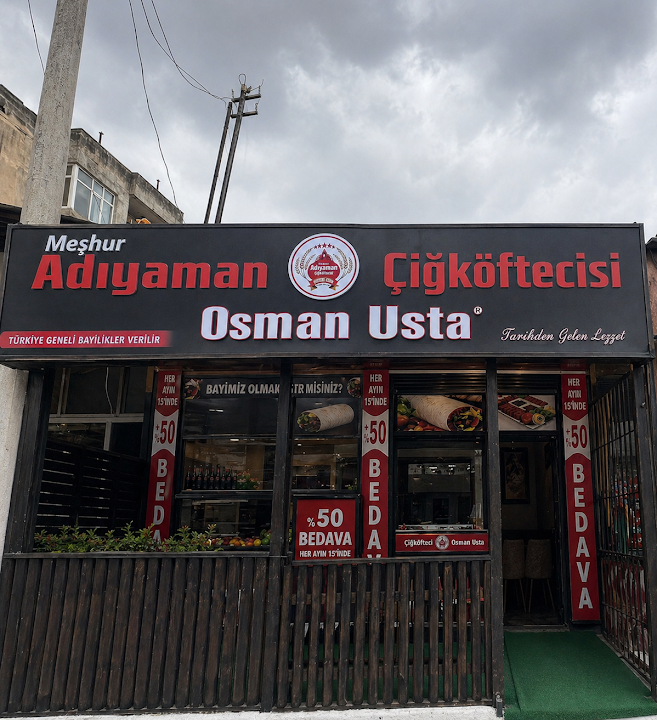 Meşhur Adıyaman Çiğköftecisi Osman Usta