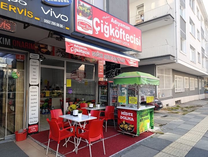Meshur Adıyaman Çiğköftecisi Samet Usta