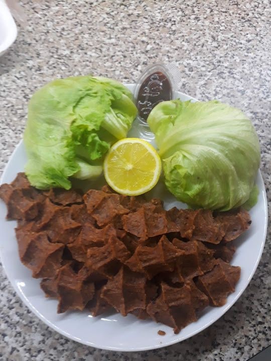 Meşhur Adıyaman Çiğköftecisi Samet Usta