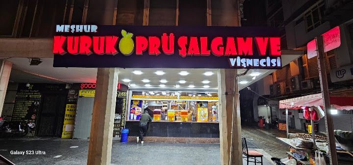 Meşhur Kuruköprü Şalgamcısı