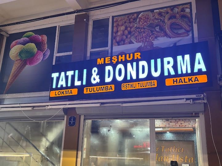 Meşhur tatlı dondurma