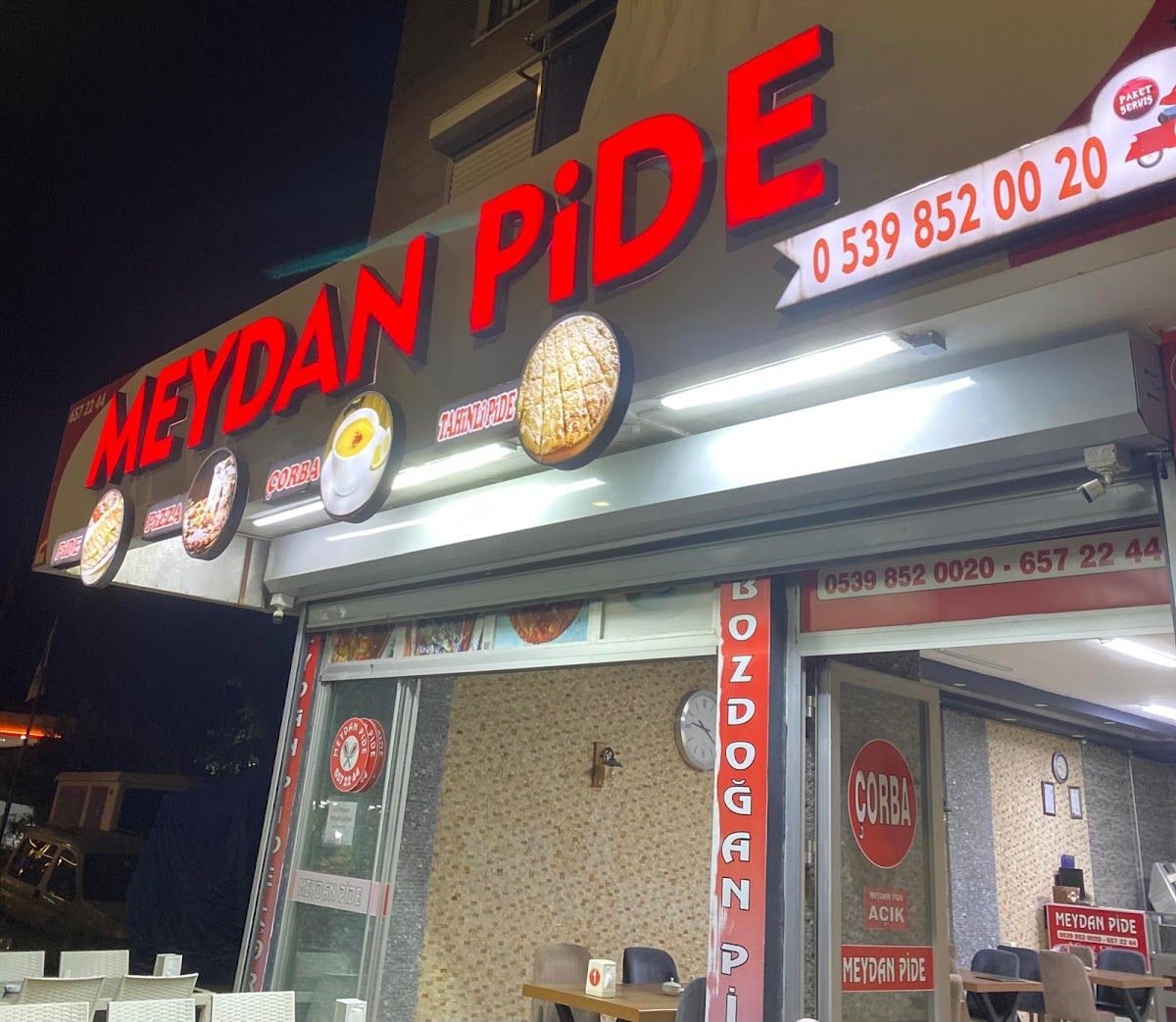 MEYDAN PİDE DAVUTLAR ÇORBA PİZZA LAHMACUN BOZDOĞAN PİDESİ