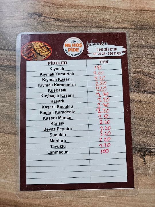 Ne Hoş Pide