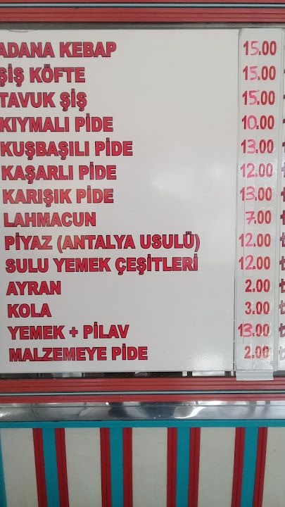 Oba Pide Yemek Kebap Salonu