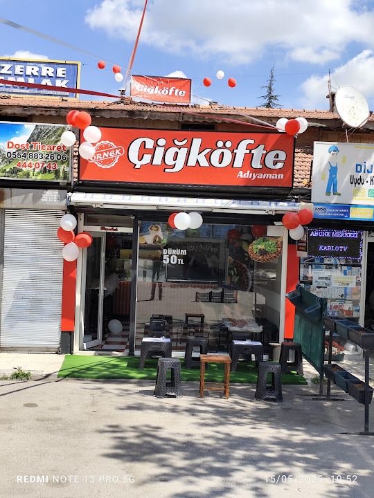 Örnek Adıyaman Çigköfte