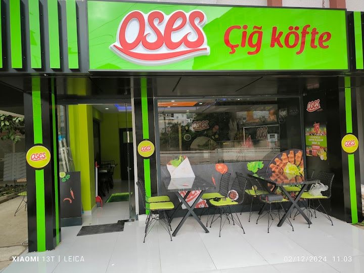 Oses Hurma Çiğköfte Çiğ Köfteci Sarısu Çiğ Köfte