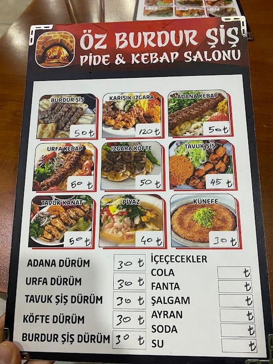 Öz Burdur Kebap Salonu