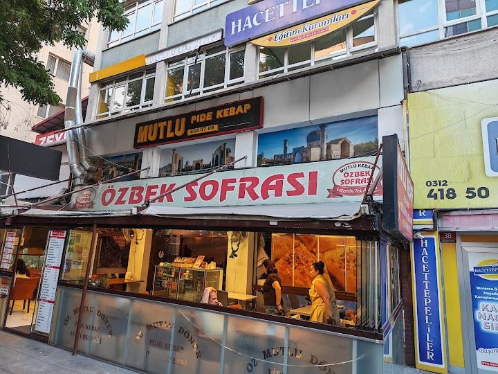 Özbek sofrası Ankara kizilay