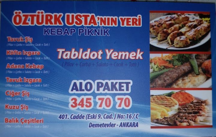 Öztürk Ustanın Yeri