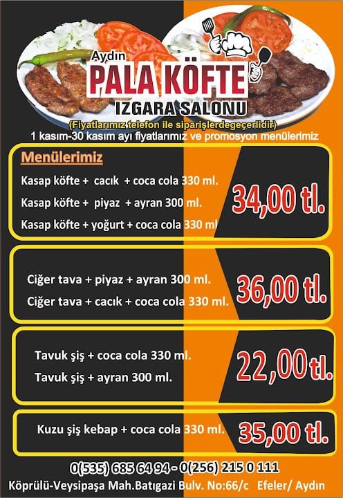 PALA KÖFTE IZGARA SALONU
