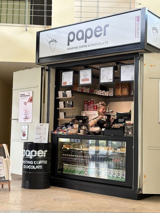 Paper Roasting Coffee & Chocolate Express