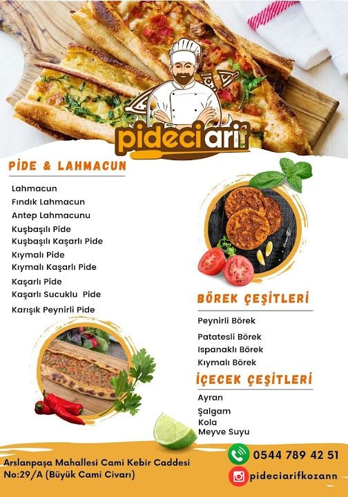 Pideci Arif - Kozan Lahmacun Ve Börek