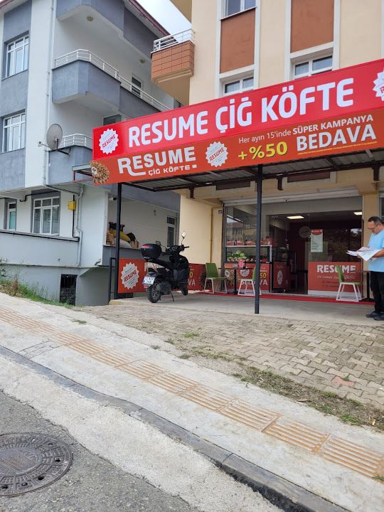 Resume Çiğ Köfte