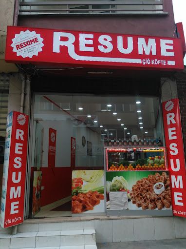 Resume Çiğ Köfte Bucak