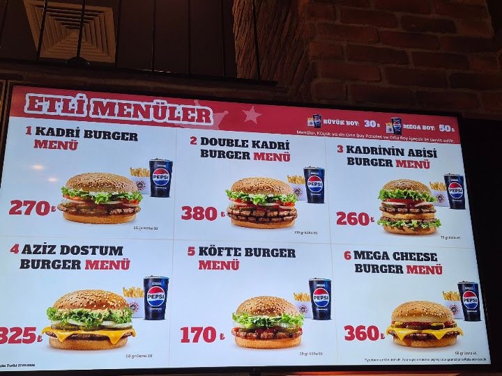 Saloon Burger - Cebeci