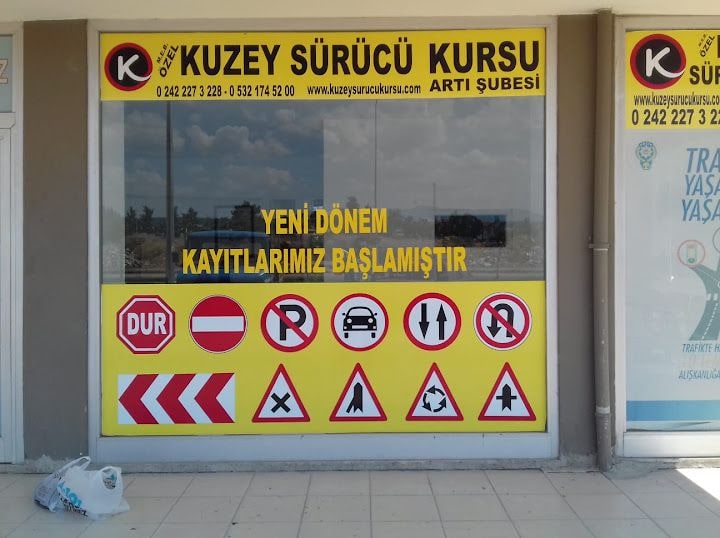 Şelale sürücü kursları çalışma ve sınav alanı