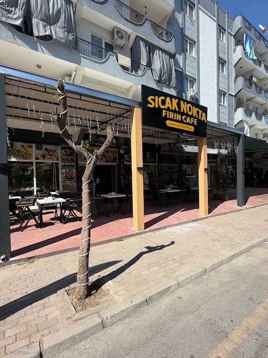 Sıcak nokta fırın cafe
