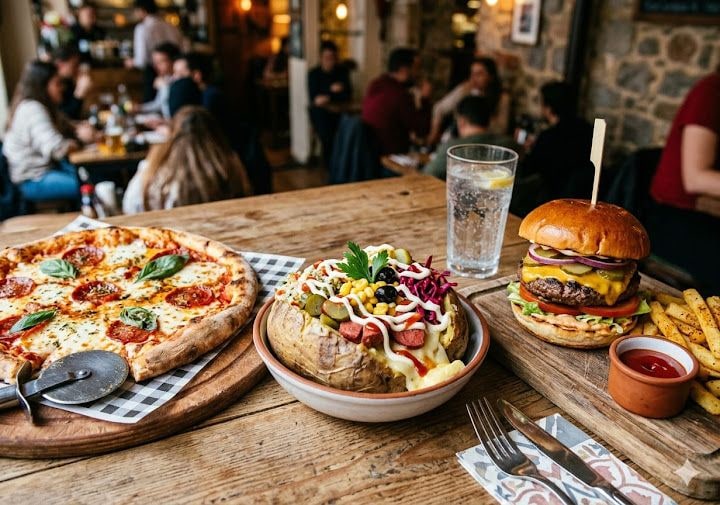Staff Pizza Burger