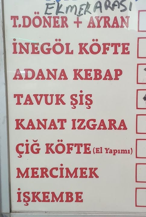 Tad Doy İnegöl Ve Dürüm Kebap