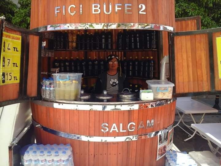 Tahta Fıçı Büfe Şalgam