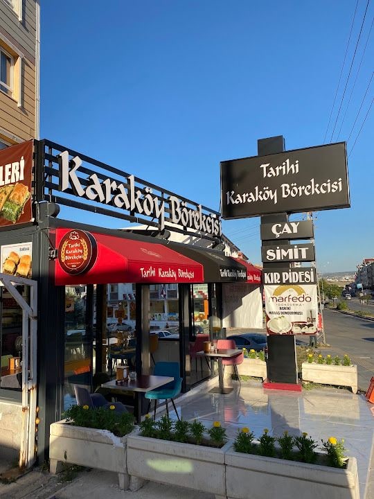 Tarihi Karaköy börekcisi Alsancak mah Mehmet Akif Ersoy Caddesi 32/A Etimesgut