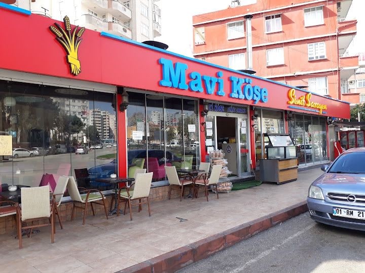 Tarihi mavi köşe simit vadisi