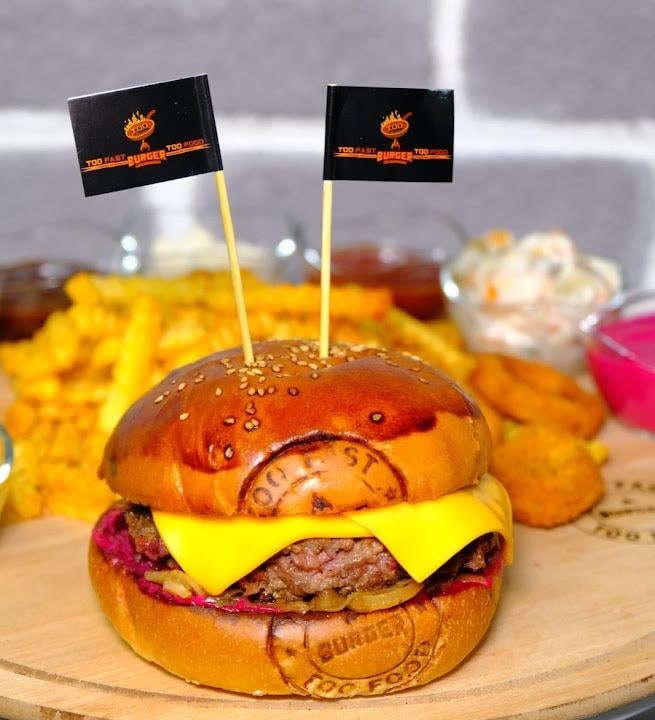 Too Fast Too Food Burger