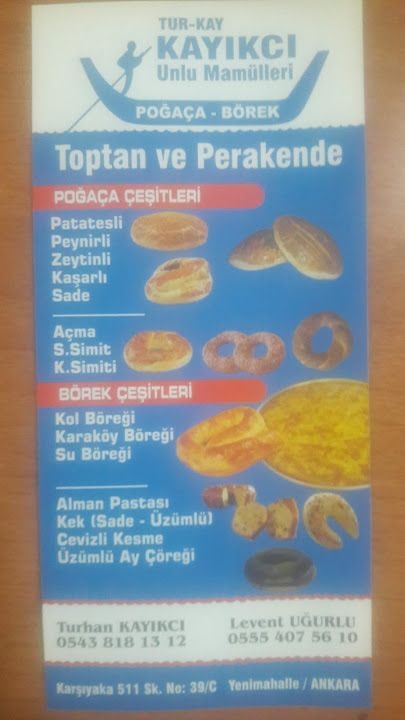 Tur-kay Kayıkçı Unlu Mamülleri
