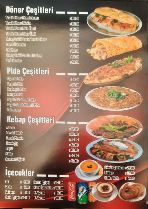 Üç Gül Döner Pide & Kebap