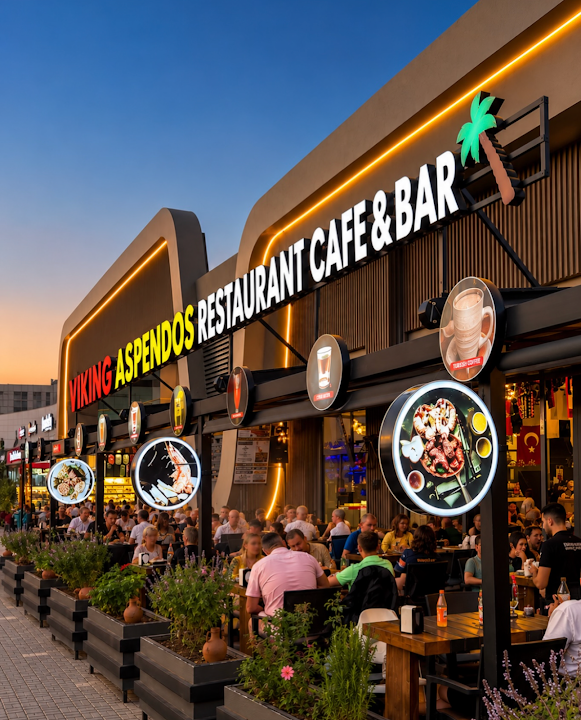 Viking Aspendos Restaurant Steak House Sport Bar