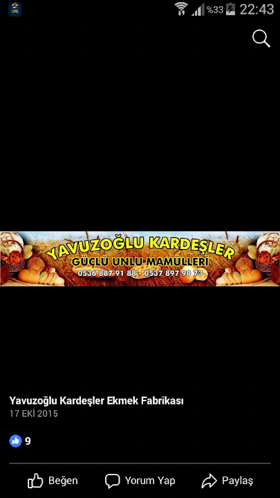 Yavuz Oğlu Kardeşler Unlu Mamüleri