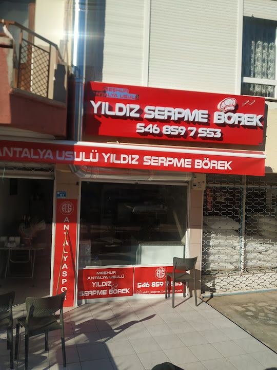 Yıldız Serpme Börek