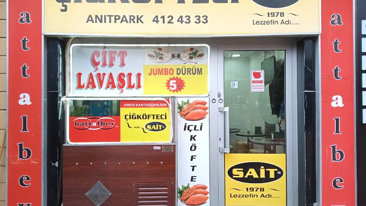 ÇİĞKÖFTECİ SAİT USTA-JUMBO DÜRÜM-GÖLCÜK ANITPARK