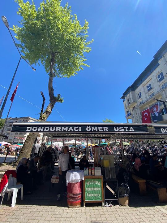 Görele Dondurmacısı Ömer Usta