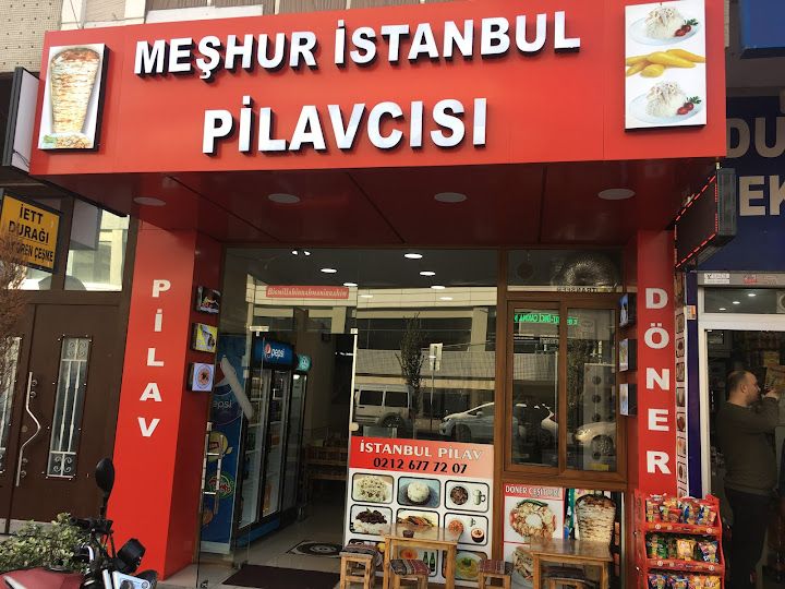 Meşhur İstanbul Pilavcısı Ve Döner