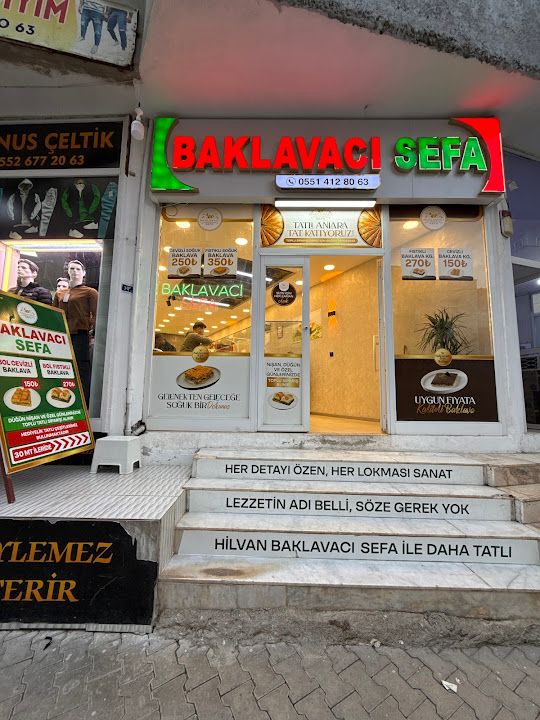 Hilvan baklavacı Sefa