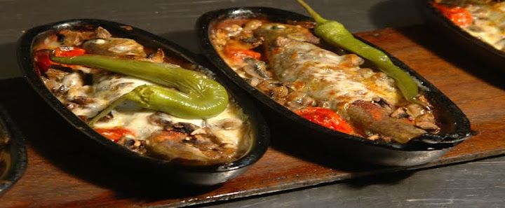 Kiremitte Canlı Alabalık