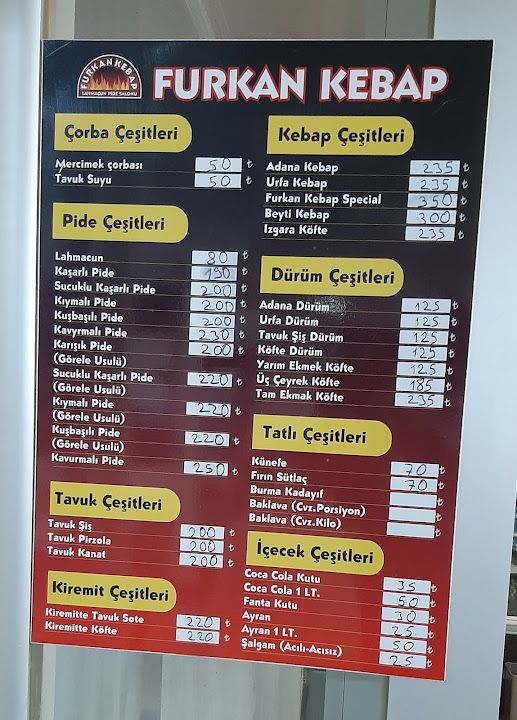 FURKAN KEBAP LAHMACUN