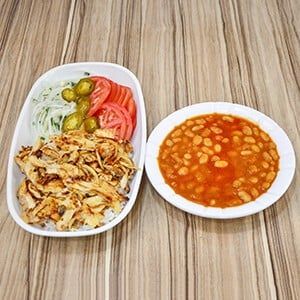 Bahar döner, kurufasulye çorba salonu