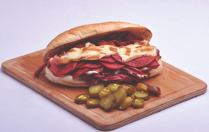 King fast food& king karışık sandviç