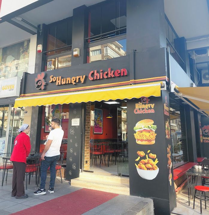 So hungry chicken