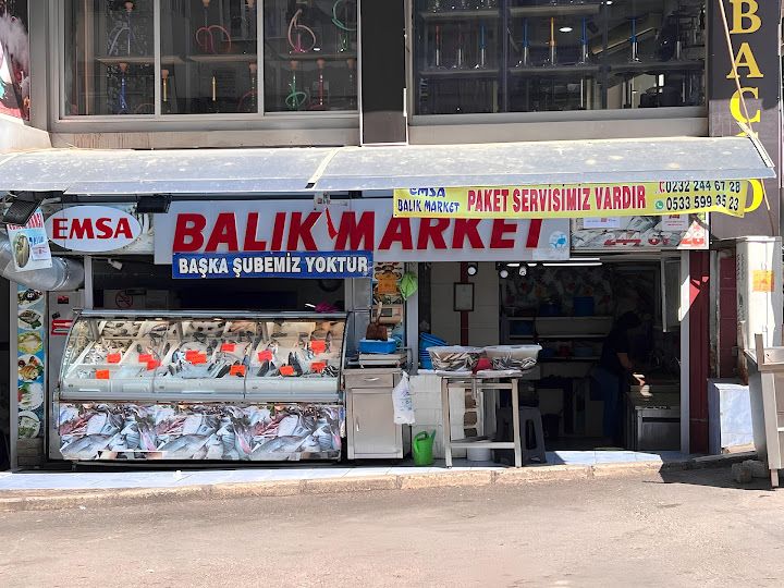 Yeşilyurt emsa balık market