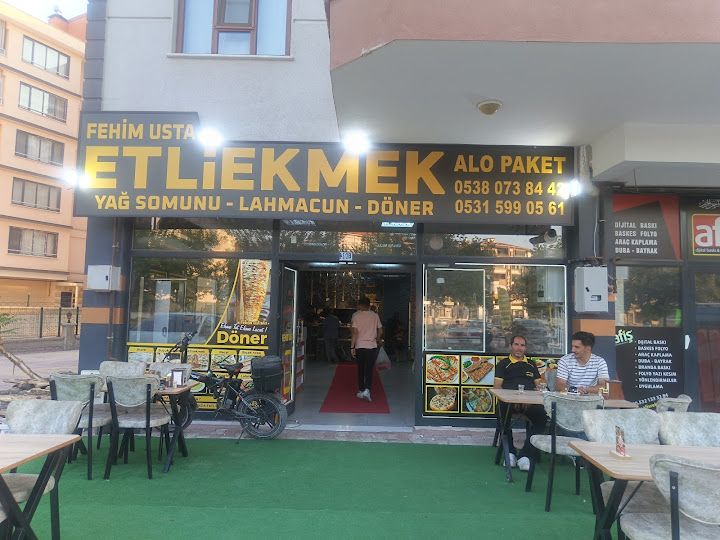 FEHİM USTA ETLİEKMEK YAĞ - SOMUNU - LAHMACUN - DÖNER