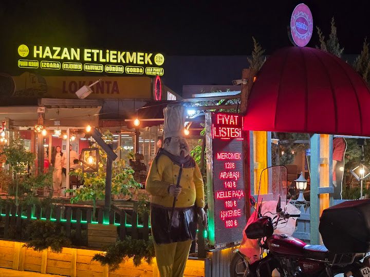 Hazan Etliekmek , Izgara , Döner