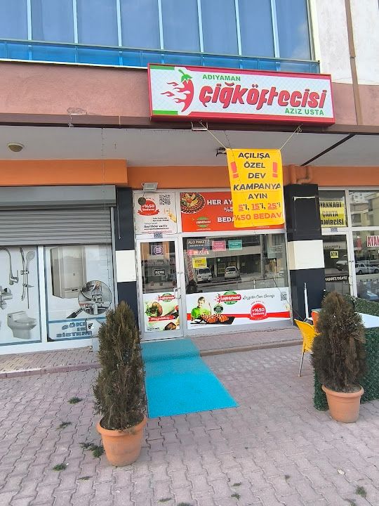 Meşhur Adıyaman Çiğköftecisi Aziz Usta