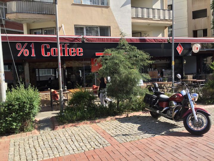 %1 yüzde bir coffee