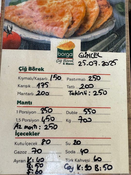 Borga çiğ börek