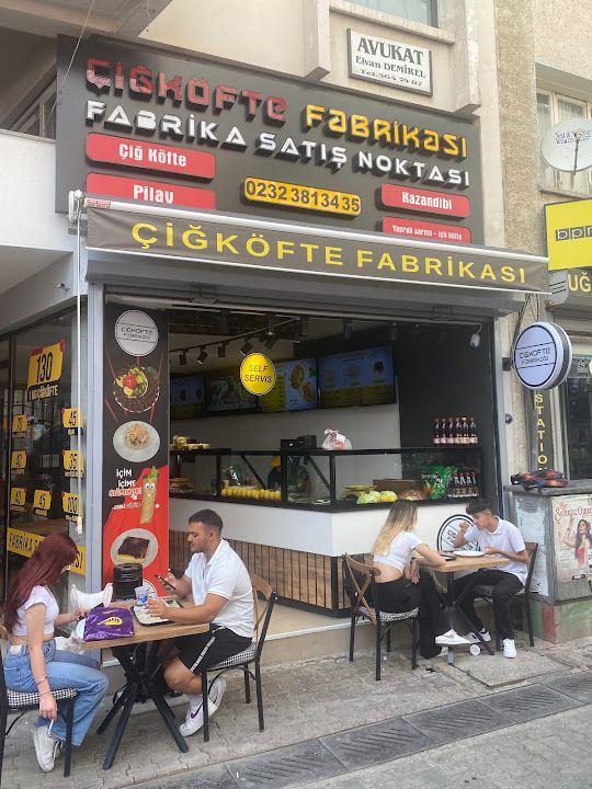 Çiğköfte fabrikası karşıyaka şube