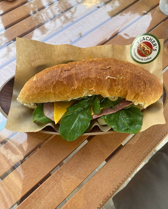 Teacher's Sandwich & Coffee